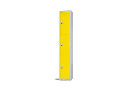 EliteGuard Standard Storage Antibacterial Lockers - 3 Door