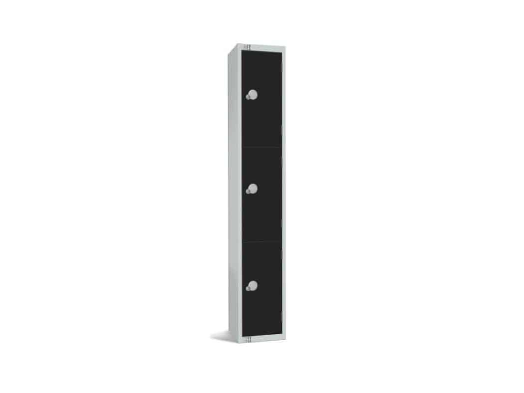 EliteGuard Standard Storage Antibacterial Lockers - 3 Door