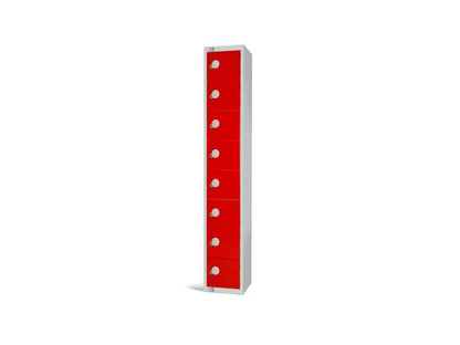 EliteGuard Standard Storage Antibacterial Lockers - 8 Door