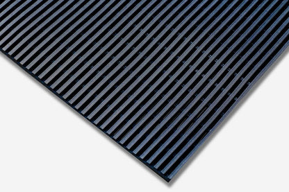 Interflex PVC Duckboard Anti-Slip Matting - Black