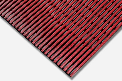 Interflex PVC Duckboard Anti-Slip Matting - Red