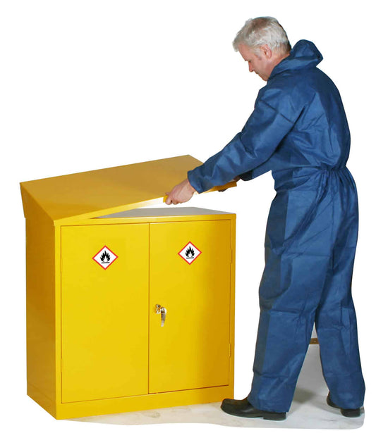 Sloping Top For Hazardous Cabinets